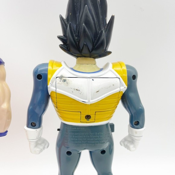 1999 Dragon Ball Z Goku & Vegeta‎ Walkie Talkies Funimation Productions Damage - Picture 9 of 12